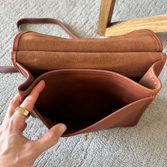 Vintage Coach Leather Willis Bag Purse - Picture 11 of 16